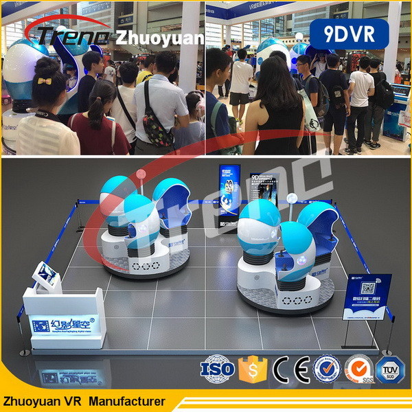 Multi color Luxury Cabin Multi Seats 9D Virtual Reality Cinema For Star Hotels / Theme Park