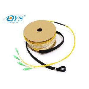 Quality SC/APC-SC/APC 4core Preterminated Optical Fiber Patch Cable IEC 60794-2-30 for sale