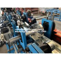 China Chain Drive CZ Purlin Roll Forming Machine 14-18 Stations Adjustable Cutting Length for sale
