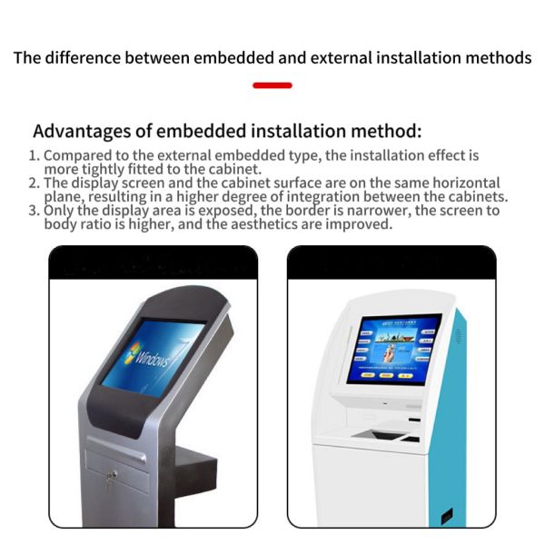 Embedded 7 Inch IP65 Waterproof Dustproof Industrial Touch Screen Monitor