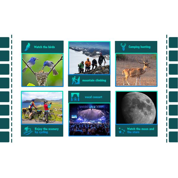 Monocular Telescope 12X50 Waterproof Telescope, High Definition Prism, Adults Compact Monocular with Phone Holder a