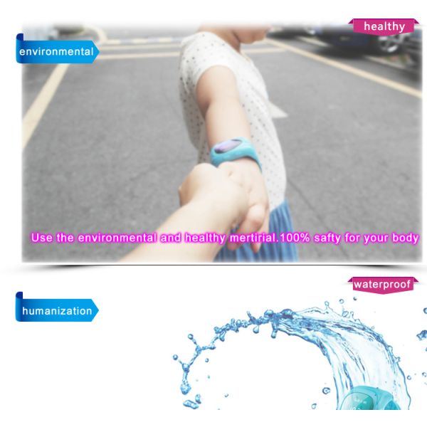 Smart GPS Locator Watch , GSM Wifi Positioning GPS Tracking Watch For Elderly