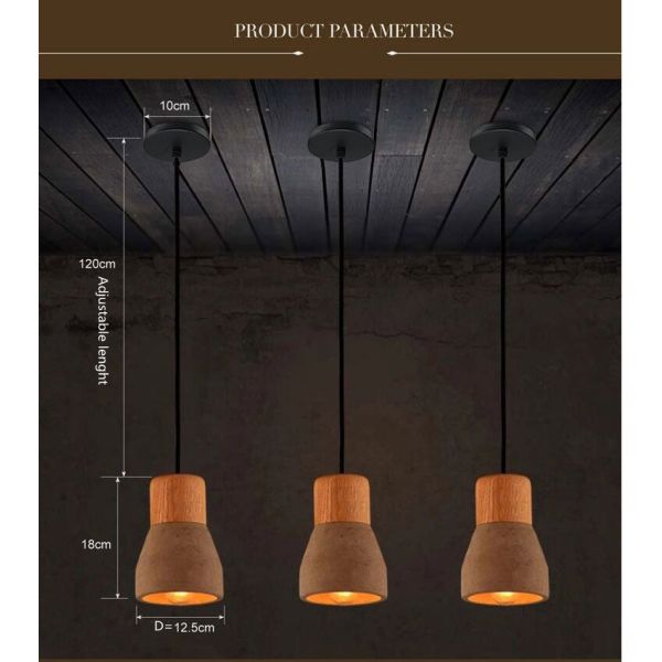 E27 Lampholder Kid Room Nordic Ceiling Slim Pendant Light