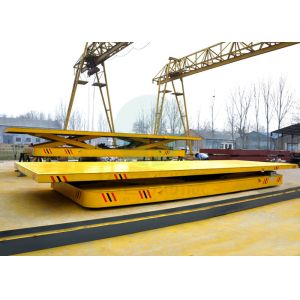 China Heavy Duty Rail Powered Steel Plant Warehouse Cargo Handling Electric Transfer Trolleys on sale