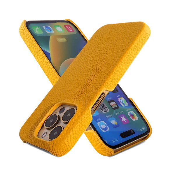 Luxury Ultra Thin Protective Sleeve Leather Phone Case for Iphone 15 promax Compatible