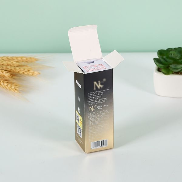 Custom White Cardboard Cosmetic Foldable Box Printed Logo Packaging For Skincare & Beauty Products
