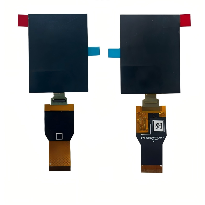 2.4 inch AMOLED display side view