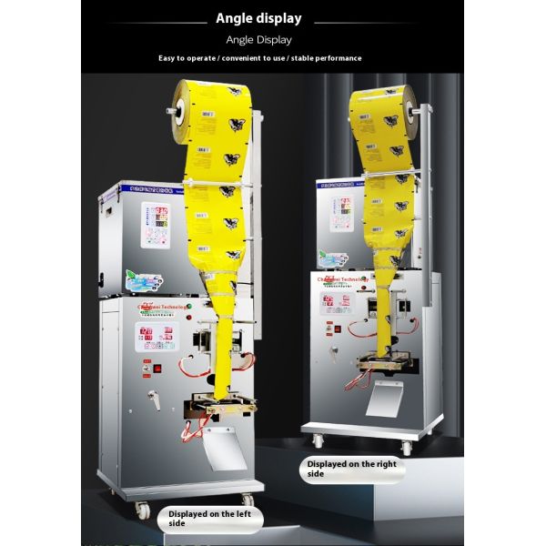 High Efficiency Spiral Back Seal Packing Machine for Granule Powder Herbal Dried Fruit Sunflower Seeds Goji in Plastic Bags