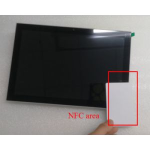 Quality Customized NFC Reader 13.56 MHz Android OS Rooted 10 Inch Wall Flush Mount POE Touch Tablet PC for sale