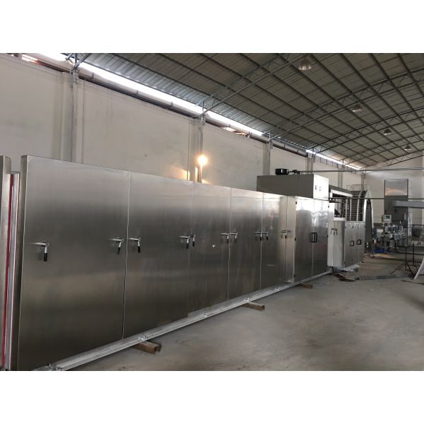 Long Service Life 240kg/H Wafer Biscuit Manufacturing Machine