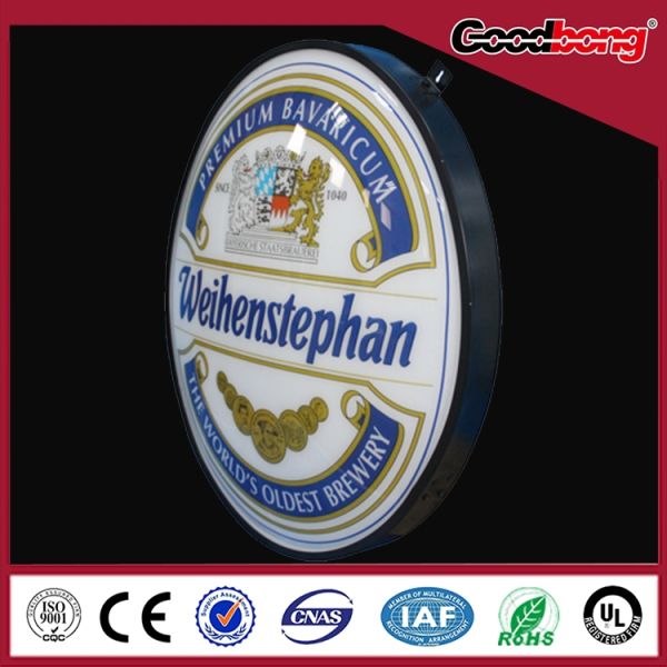 New Arrival Advertising thermoforming acrylic LED vacuum molded signs