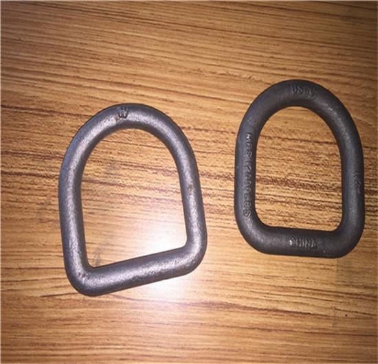 Buy Forged Steel Safety D Rings / Lifting D Rings One Way Buckle LC8KN Stamping at wholesale prices