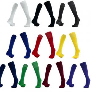 Quality Knee High Soccer Grip Socks Quick Dry Long Football Socks for sale