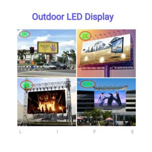 China Outdoor P10 full color energy saving led display screen IP65 for advertising on sale