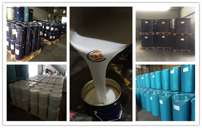 White Tin Cure Silicone Rubber For Molds Making Liquid Silicone