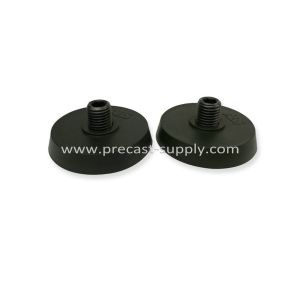 D50, D60, D70mm ABS RUBBER Covered Threaded Bushing Magnet for PVC PIPE