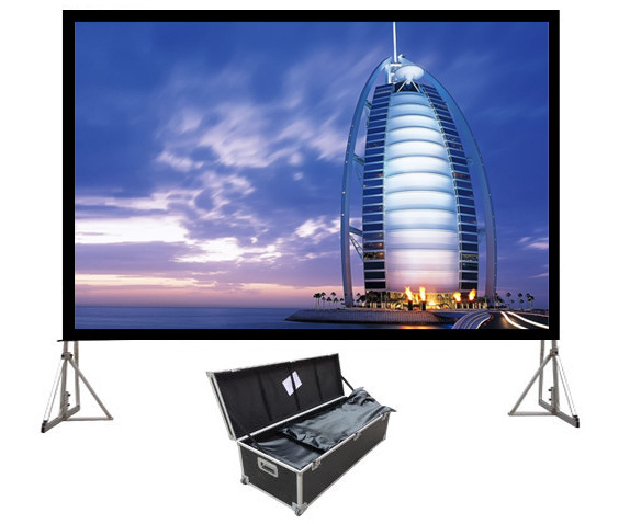 Premium Fast Fold Projection Screen Portable For For Indoor / Outdoor Events
