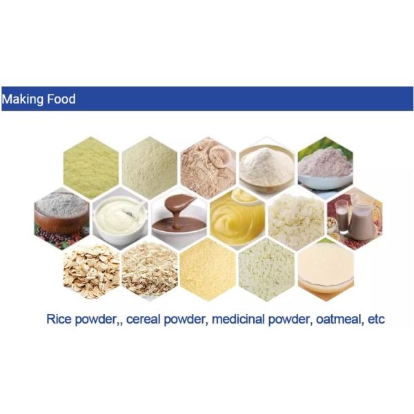 Instant Baby Food Oats Flakes Making Machine 22kw Nutritional