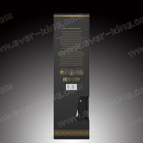 OEM Single Classical PU Leather Glass Bottle Box