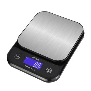 Quality 5kg Digital Kitchen Scale USB Rechargeable LED LCD Food Scale ABS OEM Customizable-Model WH-B28-1G Accuracy-Units G-G Units for sale