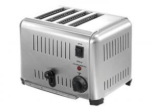 Quality Commercial 6 / 4 Slice Electric Toaster Snack Bar Equipment / Toast Bread Machine for sale