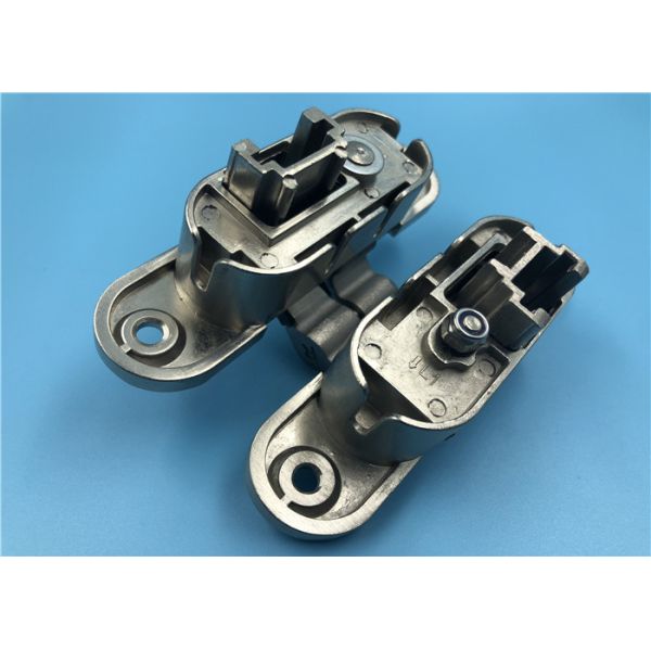 Left Open Concealed Cabinet Hinges / Hidden Door Hardware Hinge 180°