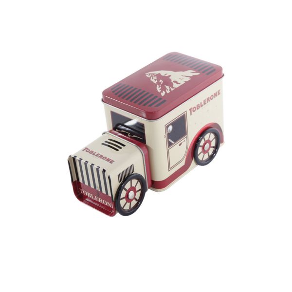 New Design Custom High Quality Metal Can for Candy / Biscuit Packaging Car Shape Tin Can for Kids