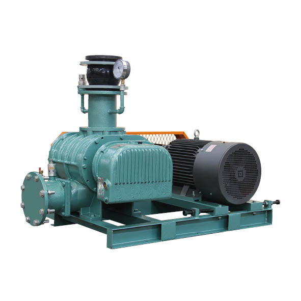 Three Lobes Air Cooling 3kw Roots Blower Vacuum Pump