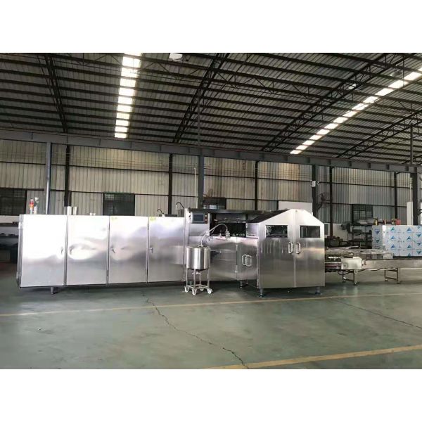 Commercial 3800pcs/h Ice Cream Cone Production Line