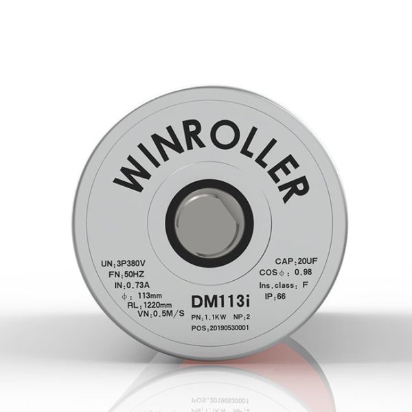 High Power Ф113 Oil-Immersed Drum Motor For Belt Conveyor Airport Check-In Conveyor