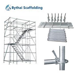 Quality Quick Assembly Ringlock Scaffolding Vertical Standard Allround Rosette System for sale