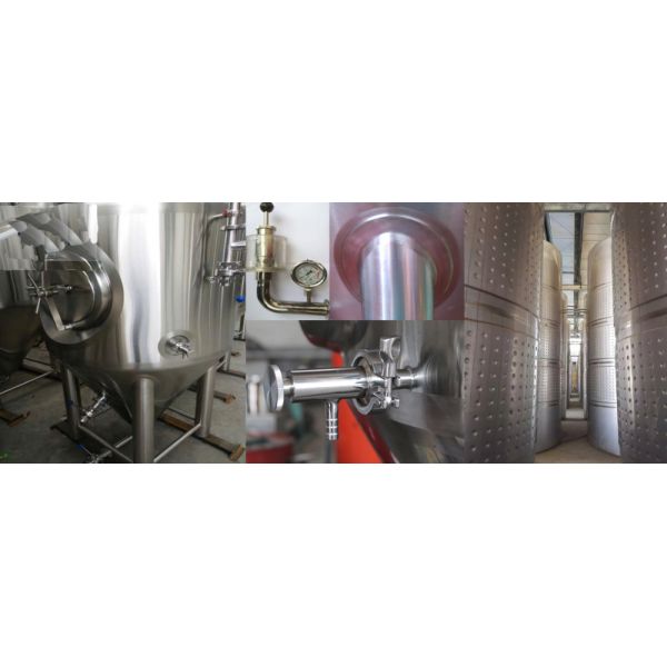 316 Stainless Steel Conical Beer Fermenter 60BBL Beer Brewing Equipment CE Approved