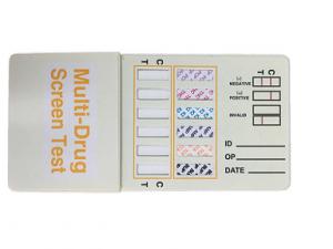 Quality Professional 6 Panel Drug Test Dipcard Disposable For Safety Workplace for sale