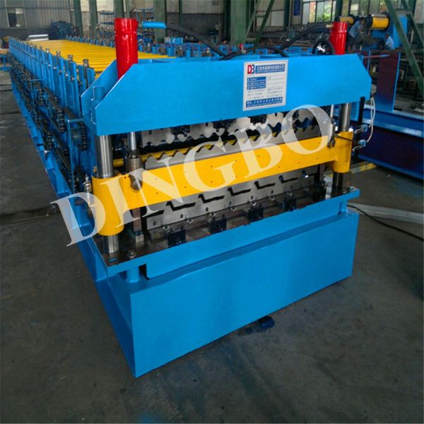 Automatic Double - Layer Roof Panel Roll Forming Machine With Toching Screen