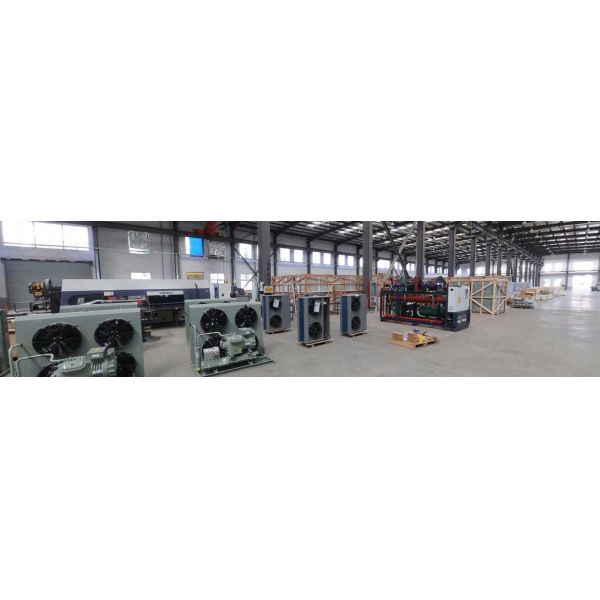 Cooling System Piston Compressor For Walk In Cooler Refrigeration Unit Piston Air Cooling System