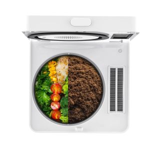 Buy cheap White Commercial Composting Machine Featuring Food-grade Plastic and Stainless from wholesalers