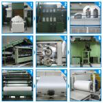 Industrial Spunlace Nonwoven Fabric Jumbo Rolls On Dust Cloth And Soft Towel