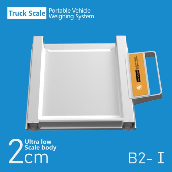 Accurate Portable Truck Scale Weigh Pads with Wireless Printing Display Built-in Lithium Battery
