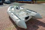 PVC 5 Person Inflatable Boat For Fishing , 330m Jockey Console Marine Inflatable
