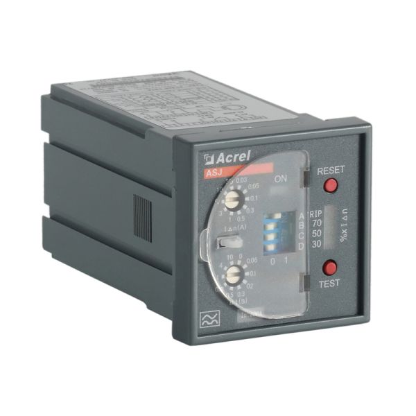 ASJ20-LD1A AC110V AC220V Residual Current Relay Panel Mounted