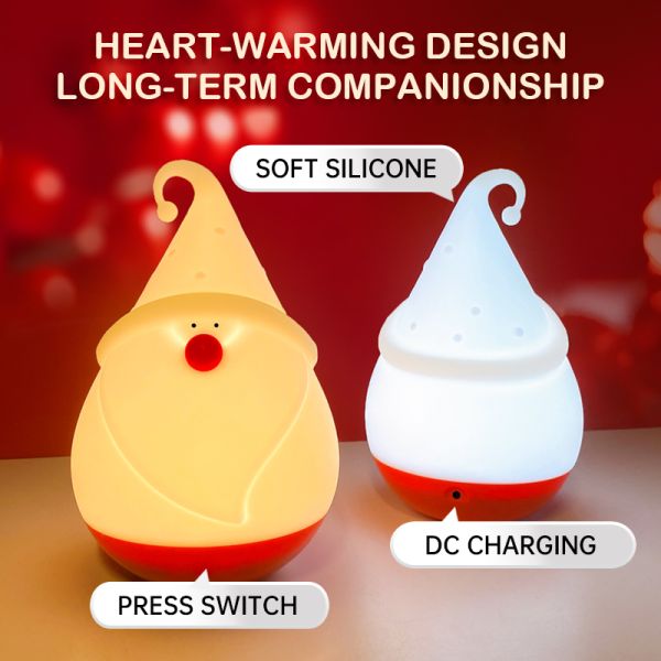 Custom Logo OEM Christmas Snowman LED Night Light Lamp with 30000 Hours Lifespan