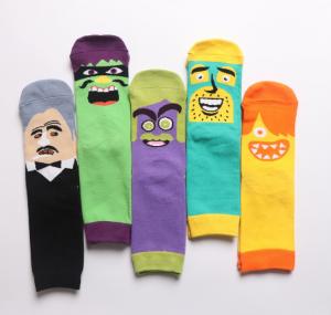 China Big Size Creative Weird Mens Socks Snagging Resistance Funny Socks For Men on sale