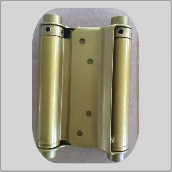 Popular Double Action Spring Hinge Customized Size Polished Surface Color