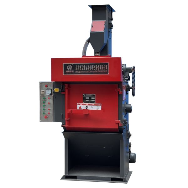 BY-324 Tumble Belt Shot Blasting Machine Small Automatic Shot Blaster