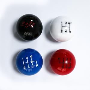 Quality 54mm Black Ball Shift Knob Car Accessories Color Customized for sale