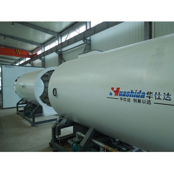 Gas / Oil / Water Pipeline Pre Insulated Pipe Production Line 35m