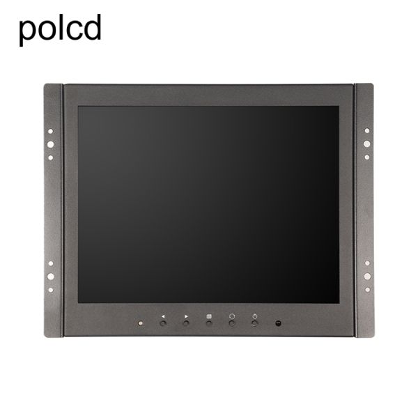 Plastic Case HDMI Polcd 9.7" IPS Open Frame Industrial PC Monitor For Computer