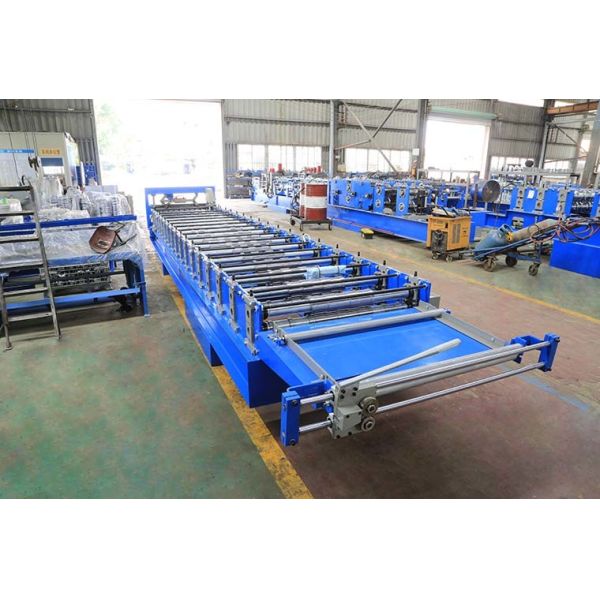 Wall Decorative Advertising Panel Steel Roll Forming Machine CE ISO Certification
