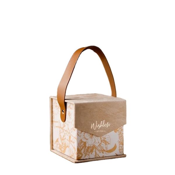 Magnetic Cube Rigid Packaging Box Multifunctional With EPE Foam