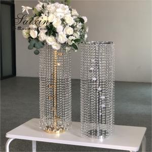 China ZT-123 Wedding supplies crystal flower stand for wedding table centerpieces on sale